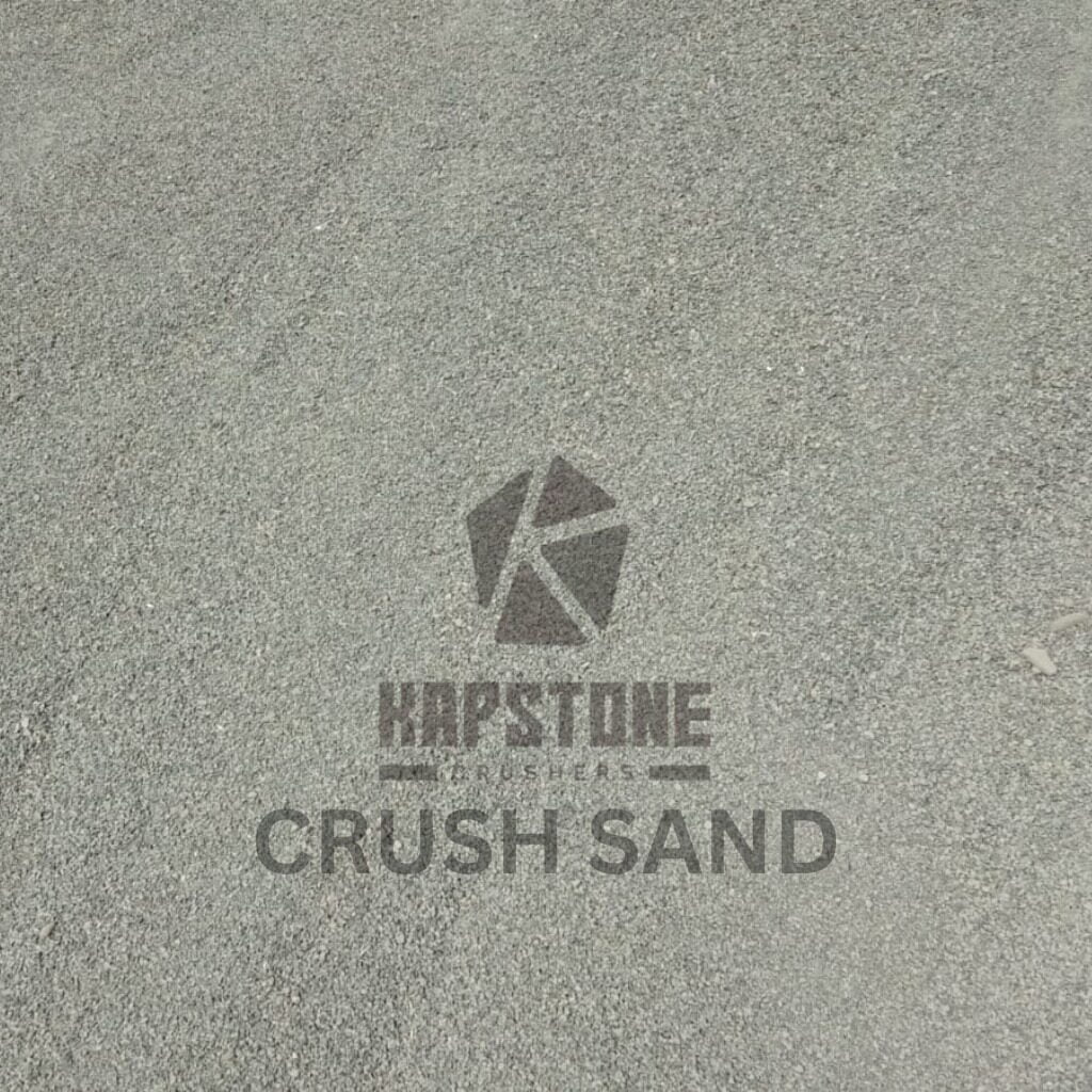 Kapstone Crushers Crush Sand
